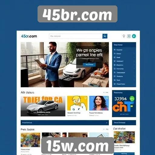 Nova interface do 45br.com melhora experiência do usuário