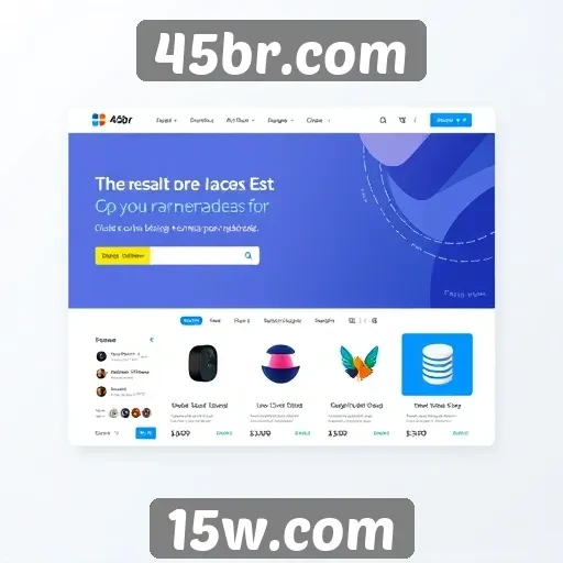 Plataforma 45br.com tem nova interface para usuários